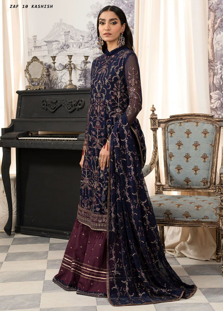 Afsanah by Zarif Embroidered  Suits Unstitched 3 Piece ZR25UF ZAF 10 Kashish - Formals Collection
