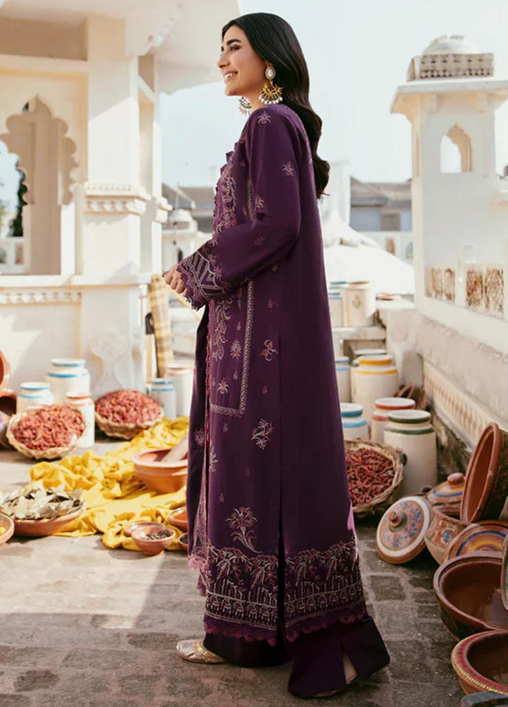 Afsanay By Florent Embroidered Khaddar Suits Unstitched 3 Piece FL23LCK FLK-3A - Winter Collection