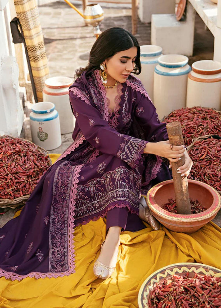 Afsanay By Florent Embroidered Khaddar Suits Unstitched 3 Piece FL23LCK FLK-3A - Winter Collection