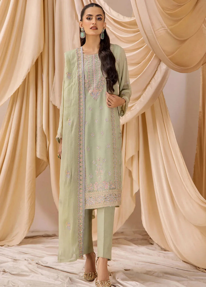 Afsaneh By Retro Pret Embroidered Chiffon 3 Piece Suit RAF04