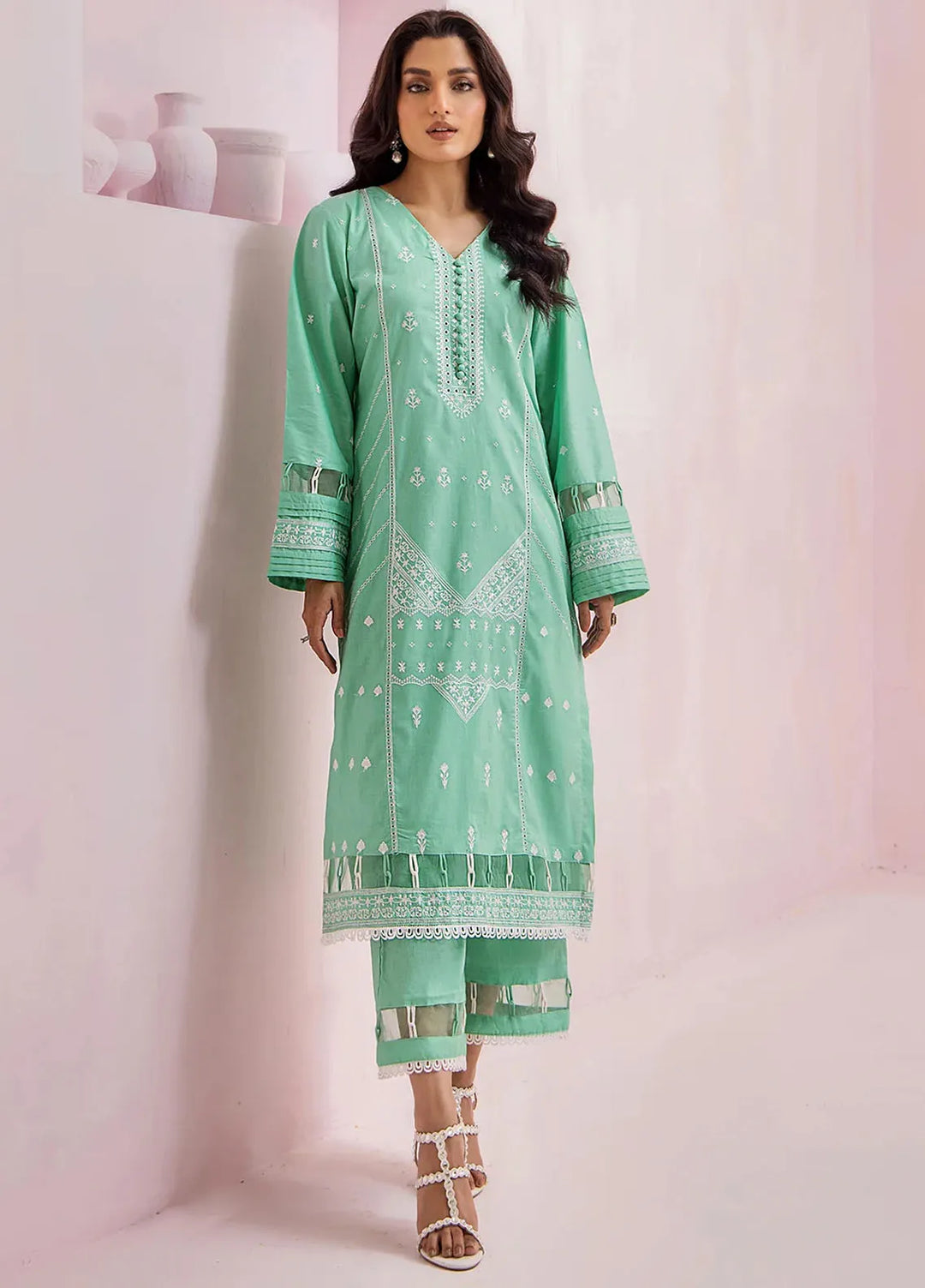 Afsaneh By Retro Pret Embroidered Lawn 2 Piece Suit RKF09