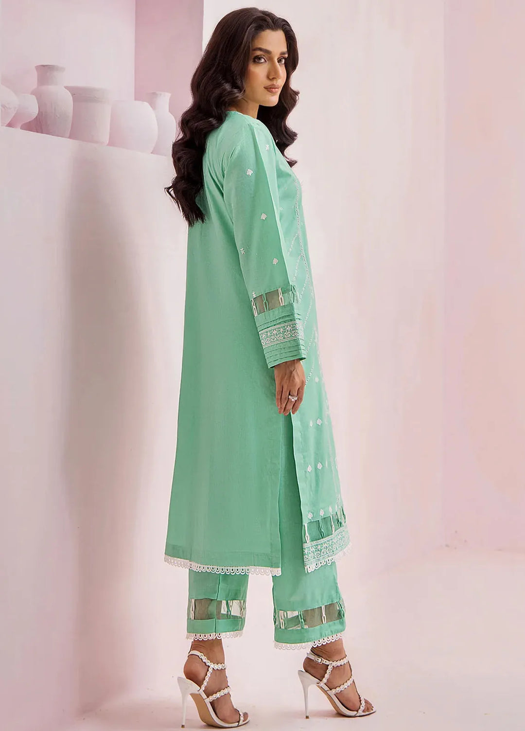 Afsaneh By Retro Pret Embroidered Lawn 2 Piece Suit RKF09