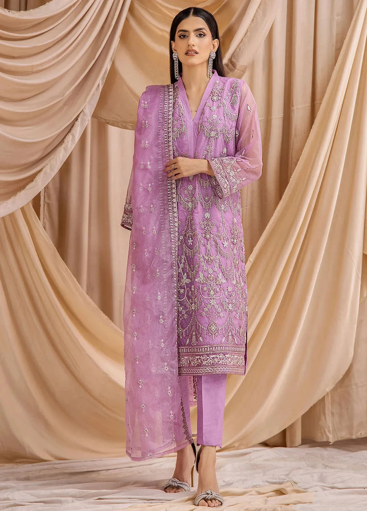 Afsaneh By Retro Pret Embroidered Organza 3 Piece Suit RAF07