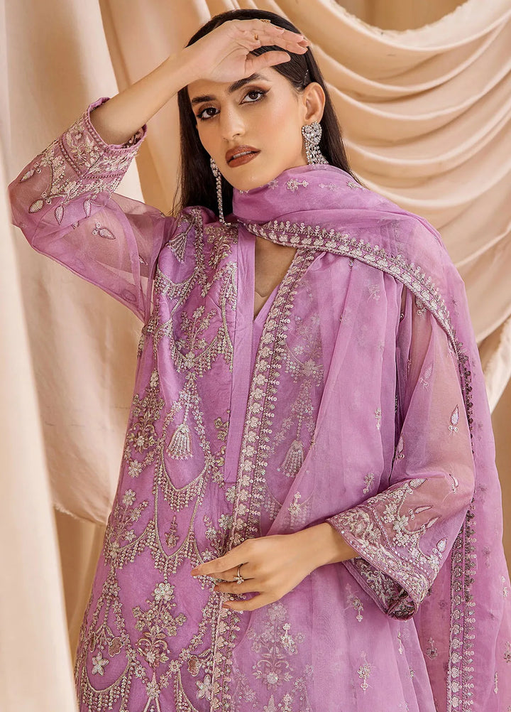 Afsaneh By Retro Pret Embroidered Organza 3 Piece Suit RAF07