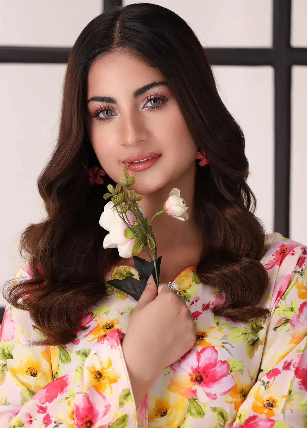 Afterglow By Meerak Printed Linen Suit Unstitched 2 Piece MRK24AG AFG-03 - Winter Collection