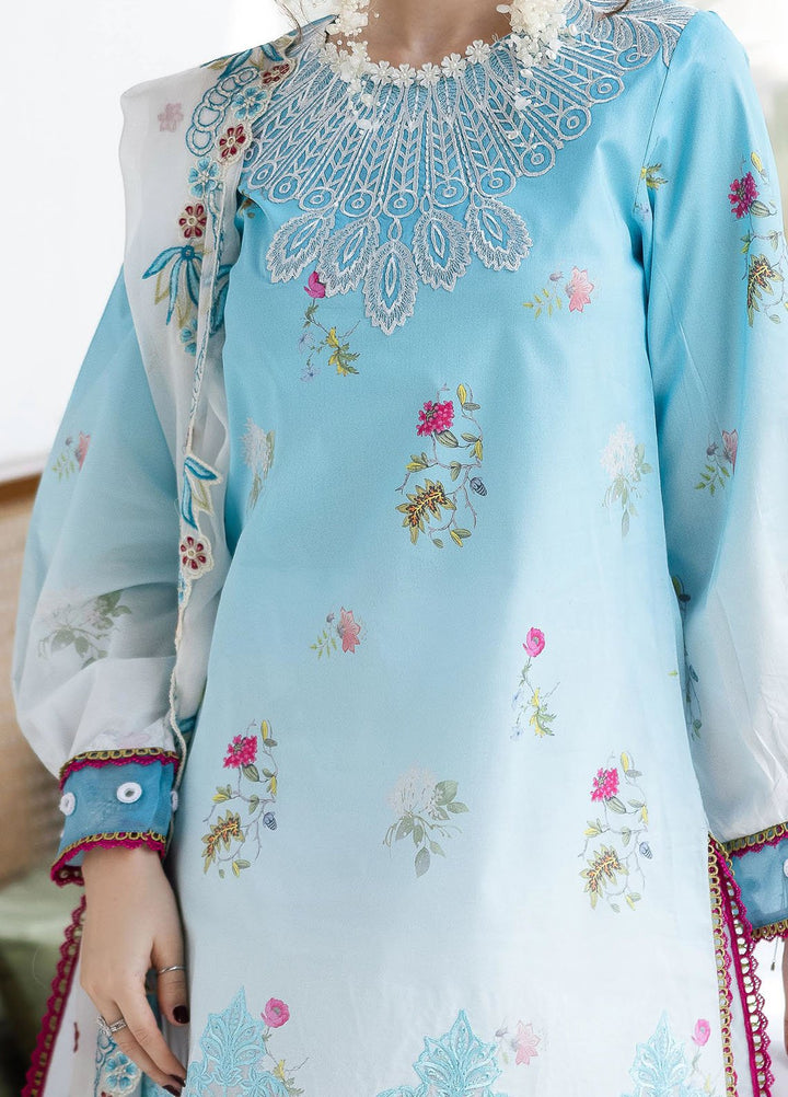 Afterhours by Mahnur Embroidered Lawn Suits Unstitched 3 Piece MN25AH D-11 Pastel Pop - Summer Collection