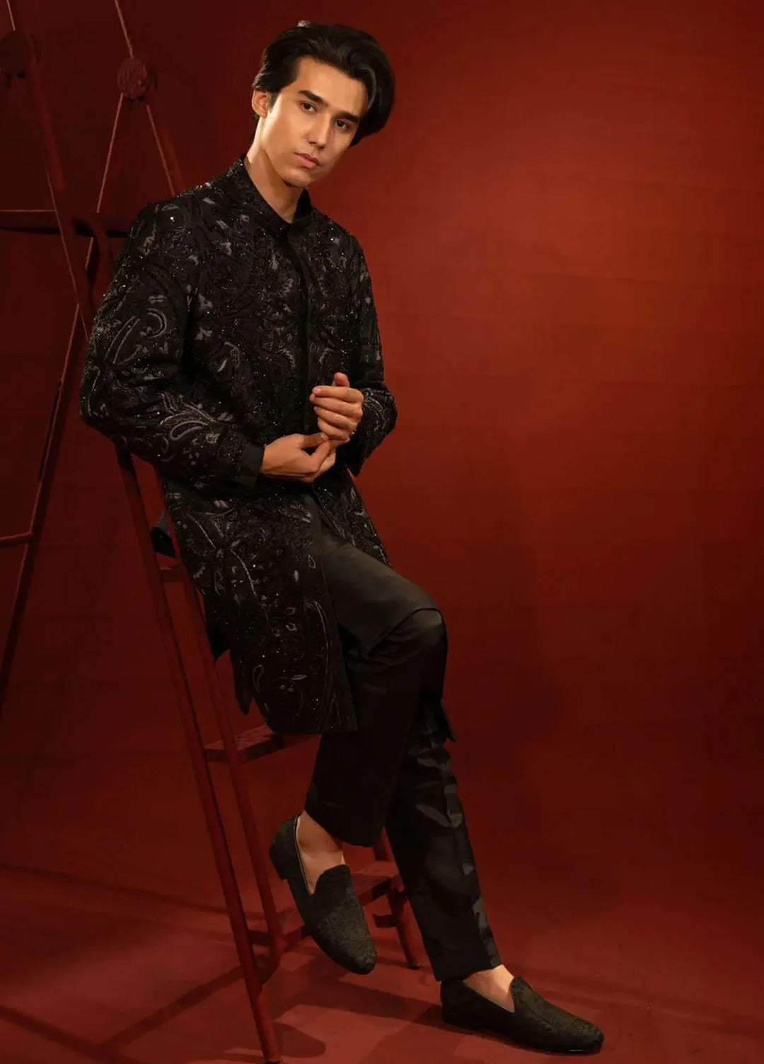 Ahmad Raza Fancy Men Sherwani - AR9034