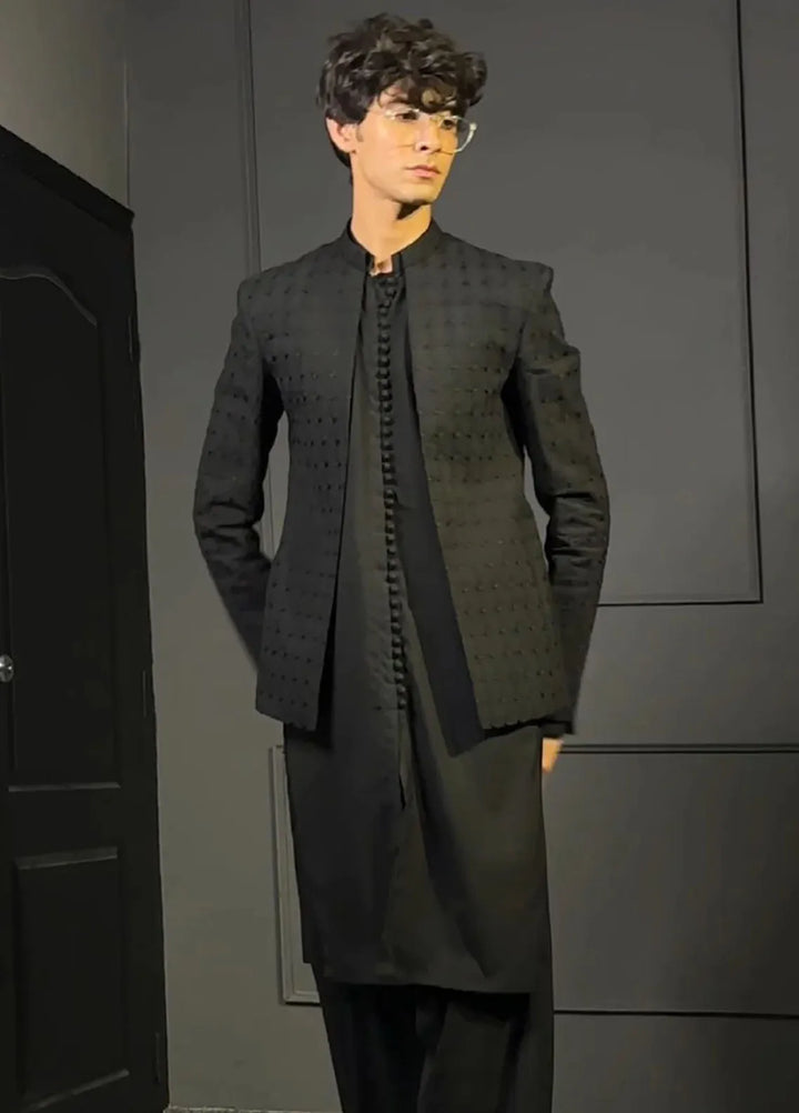 Ahmad Raza Formal Men 3 Piece Suit - AR9011