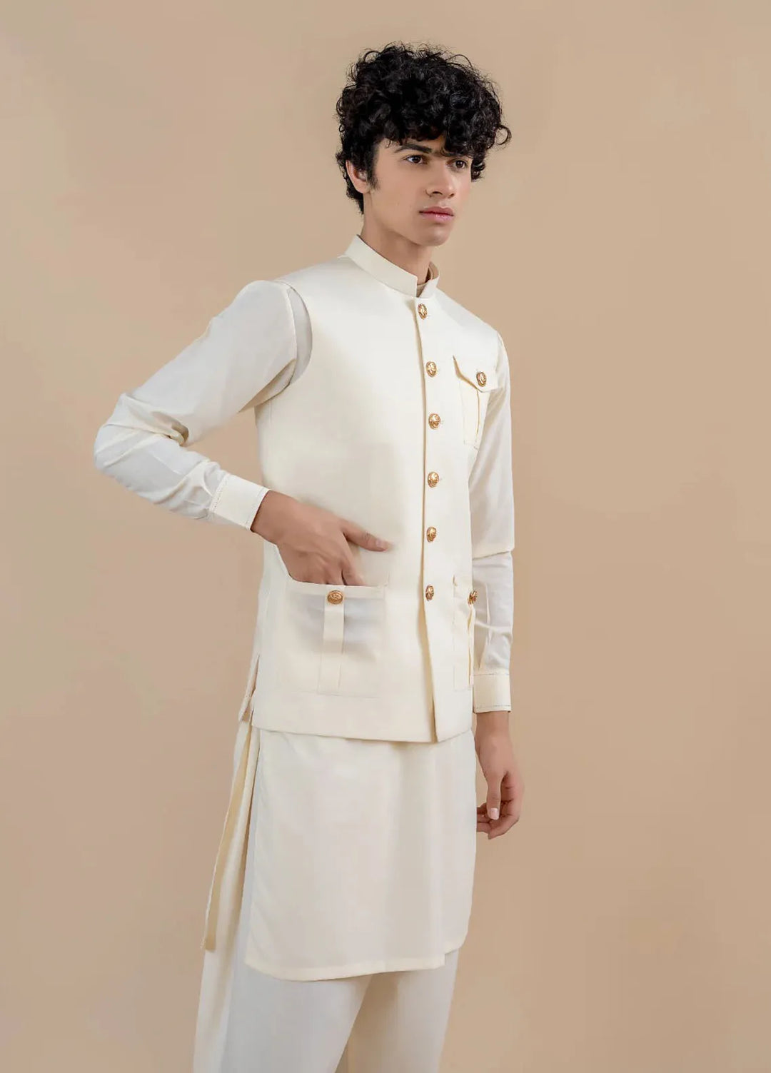 Ahmad Raza Wash n Wear Formal Men 3 Piece Suit - AR5122