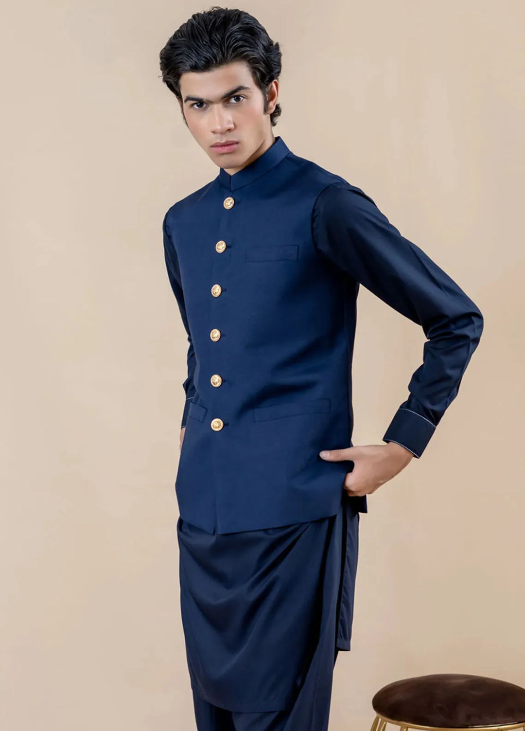 Ahmad Raza Wash n Wear Formal Men 3 Piece Suit - AR5126