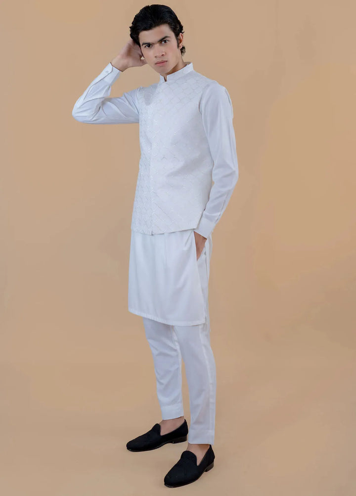 Ahmad Raza Wash n Wear Formal Men 3 Piece Suit - AR5138