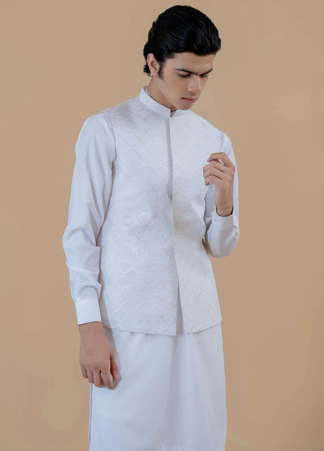 Ahmad Raza Wash n Wear Formal Men 3 Piece Suit - AR5138