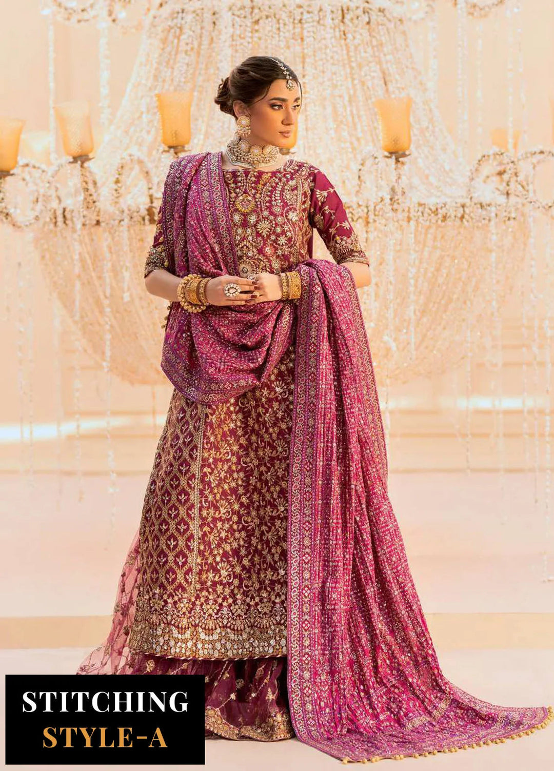 Aik Atelier Embroidered Kataan Silk Suit Unstitched 3 Piece AIK25WF Look-10 - Formals Collection