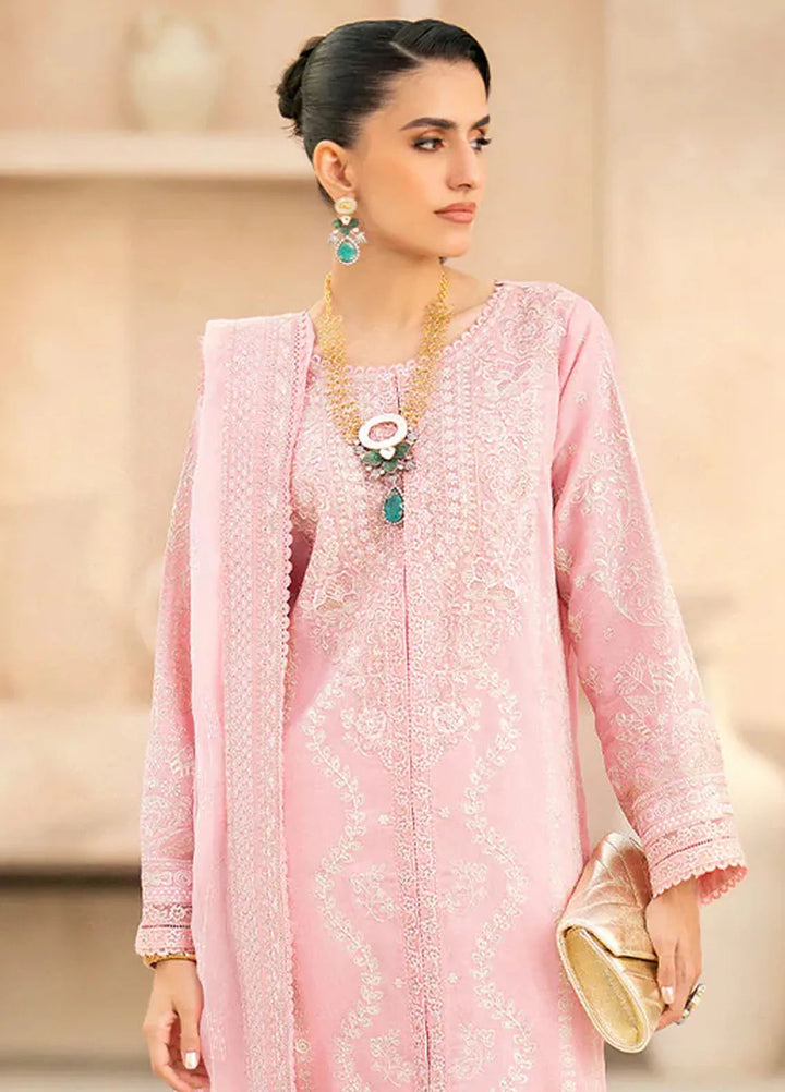 Aik Atelier Embroidered Lawn Suit Unstitched 3 Piece AIK24E LOOK 05 A - Summer Collection