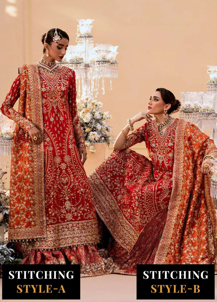 Aik Atelier Embroidered Silk Suit Unstitched 3 Piece AIK25WF Look-01 - Formals Collection