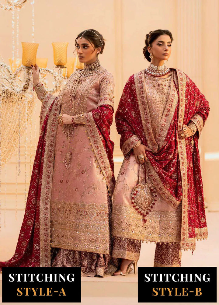 Aik Atelier Embroidered Tissue Suit Unstitched 3 Piece AIK25WF Look-03 - Formals Collection