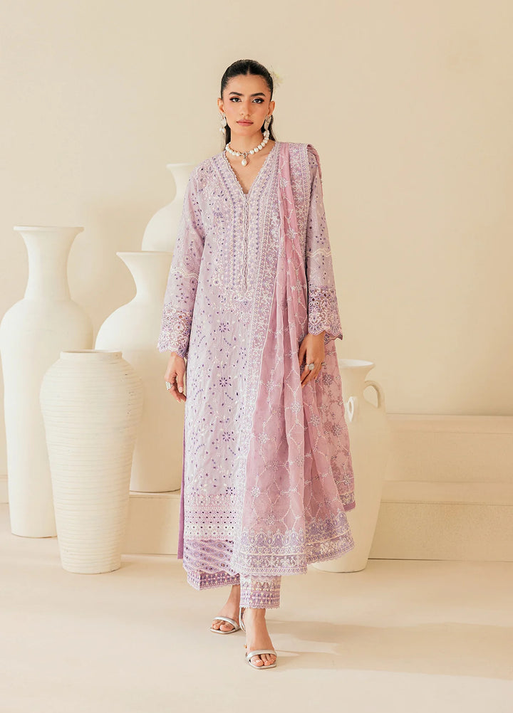 Aik Atelier Unstitched Embroidered Lawn 3 Piece Suit AIK26ULF B2601A - Festive Collection