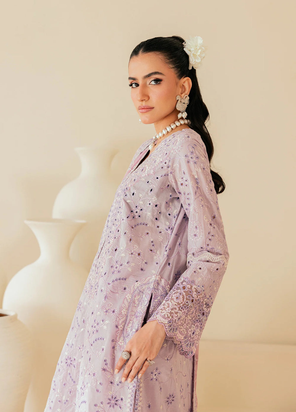 Aik Atelier Unstitched Embroidered Lawn 3 Piece Suit AIK26ULF B2601A - Festive Collection