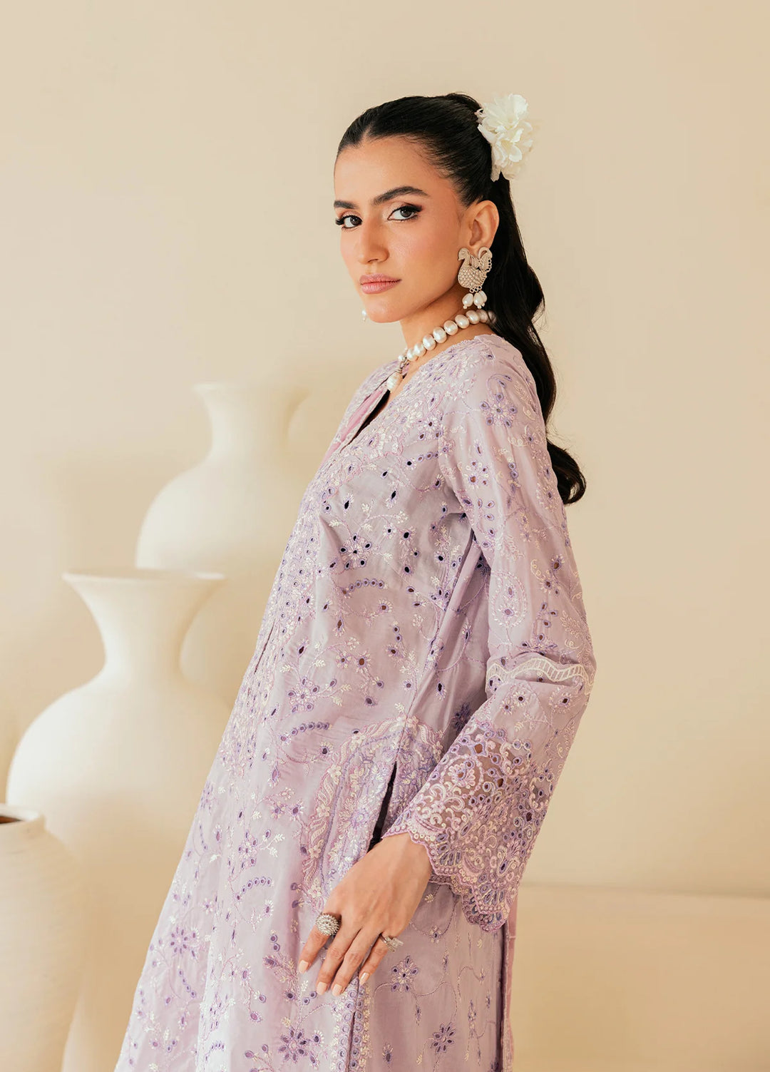 Aik Atelier Unstitched Embroidered Lawn 3 Piece Suit AIK26ULF B2601A - Festive Collection