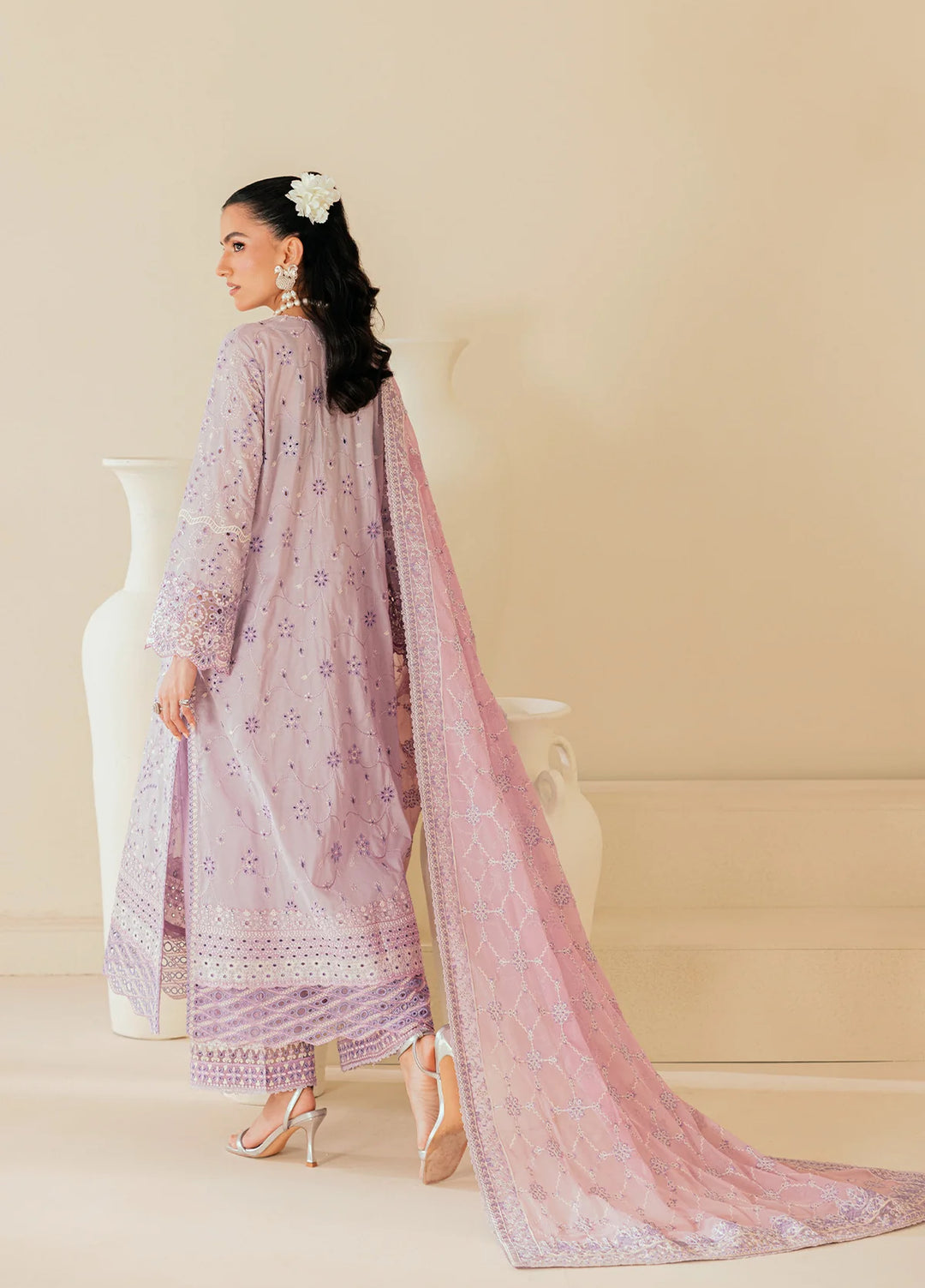 Aik Atelier Unstitched Embroidered Lawn 3 Piece Suit AIK26ULF B2601A - Festive Collection