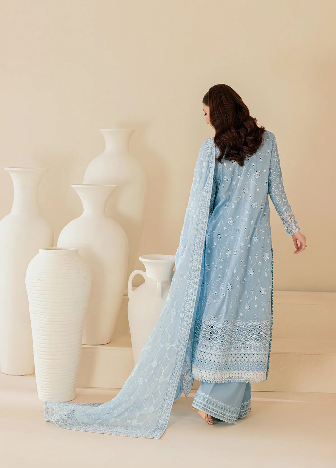 Aik Atelier Unstitched Embroidered Lawn 3 Piece Suit AIK26ULF B2601B - Festive Collection
