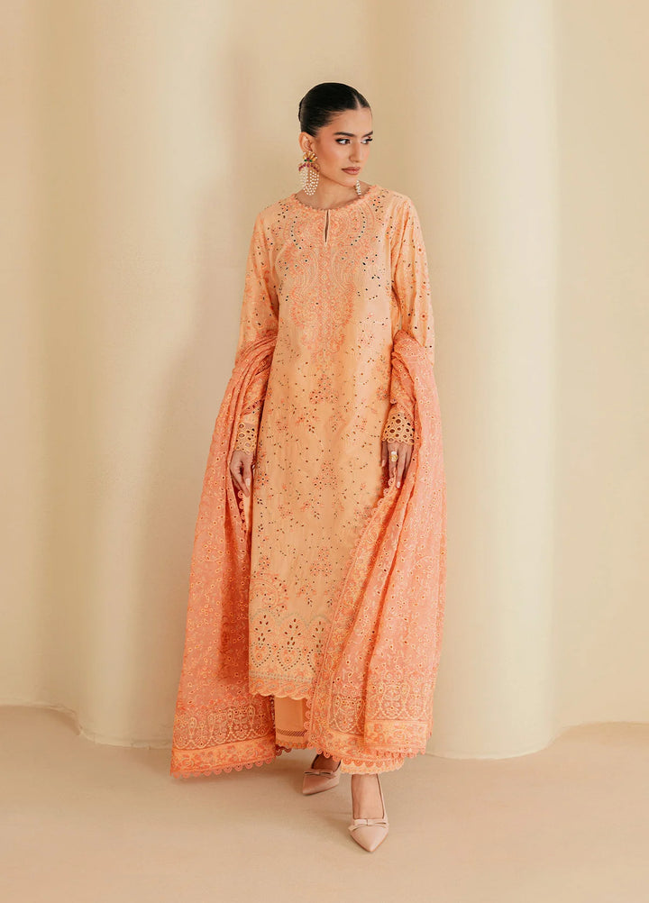 Aik Atelier Unstitched Embroidered Lawn 3 Piece Suit AIK26ULF B2602B - Festive Collection