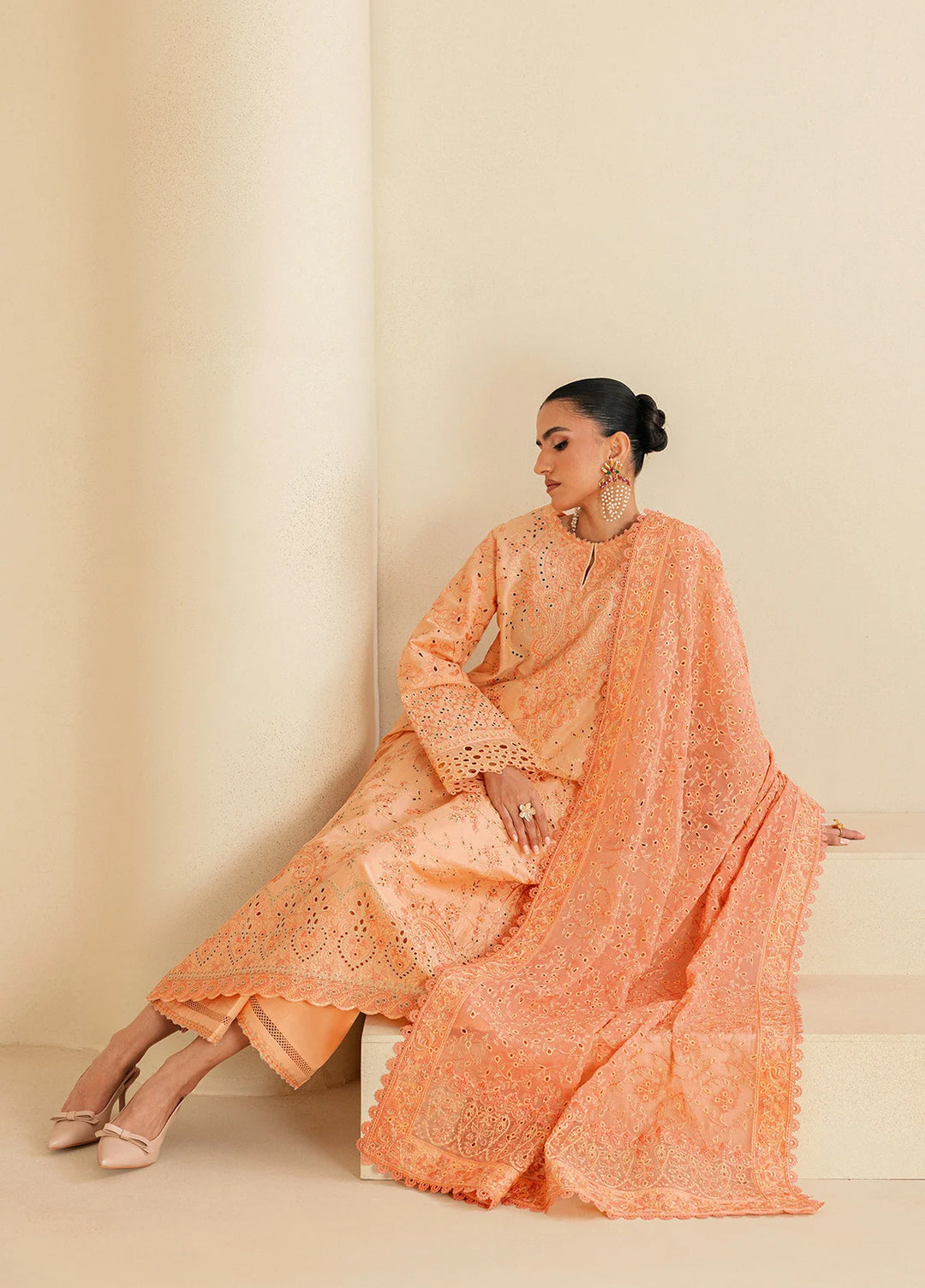 Aik Atelier Unstitched Embroidered Lawn 3 Piece Suit AIK26ULF B2602B - Festive Collection