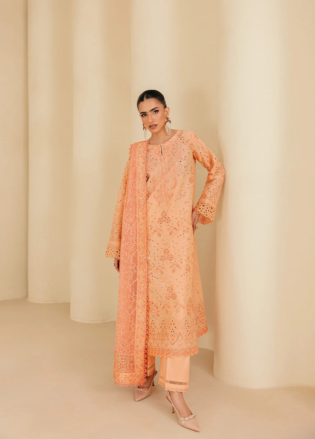 Aik Atelier Unstitched Embroidered Lawn 3 Piece Suit AIK26ULF B2602B - Festive Collection