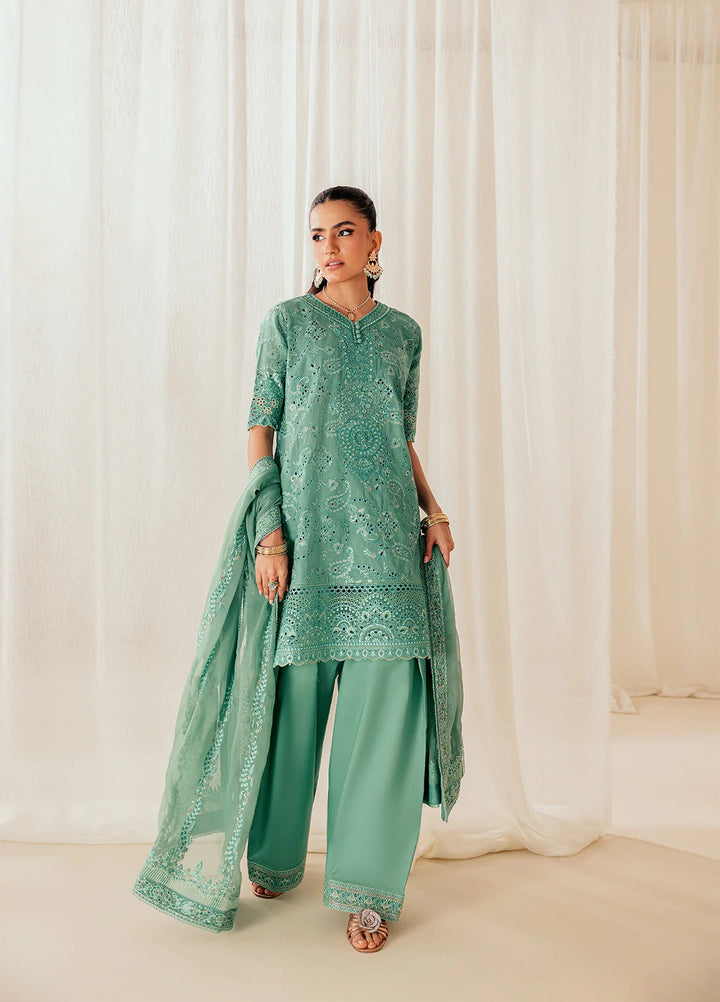 Aik Atelier Unstitched Embroidered Lawn 3 Piece Suit AIK26ULF B2603A - Festive Collection