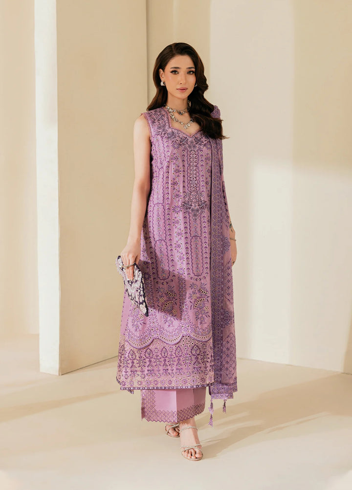 Aik Atelier Unstitched Embroidered Lawn 3 Piece Suit AIK26ULF B2605B - Festive Collection