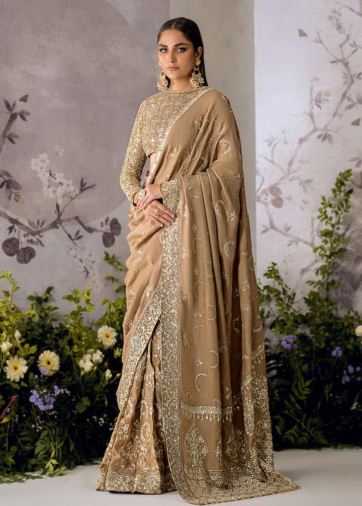 AIK Atelier Embroidered   Unstitched Saree AIK23TS Look-02 - Luxury Collection