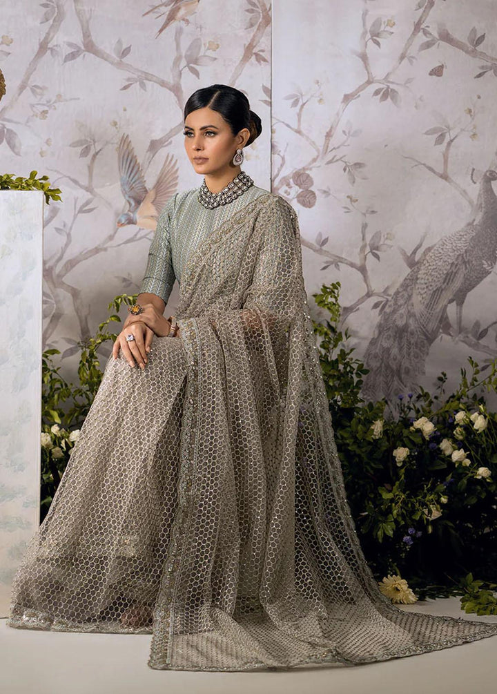 AIK Atelier Embroidered   Unstitched Saree AIK23TS Look-03 - Luxury Collection