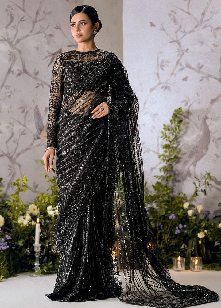 AIK Atelier Embroidered   Unstitched Saree AIK23TS Look-05 - Luxury Collection