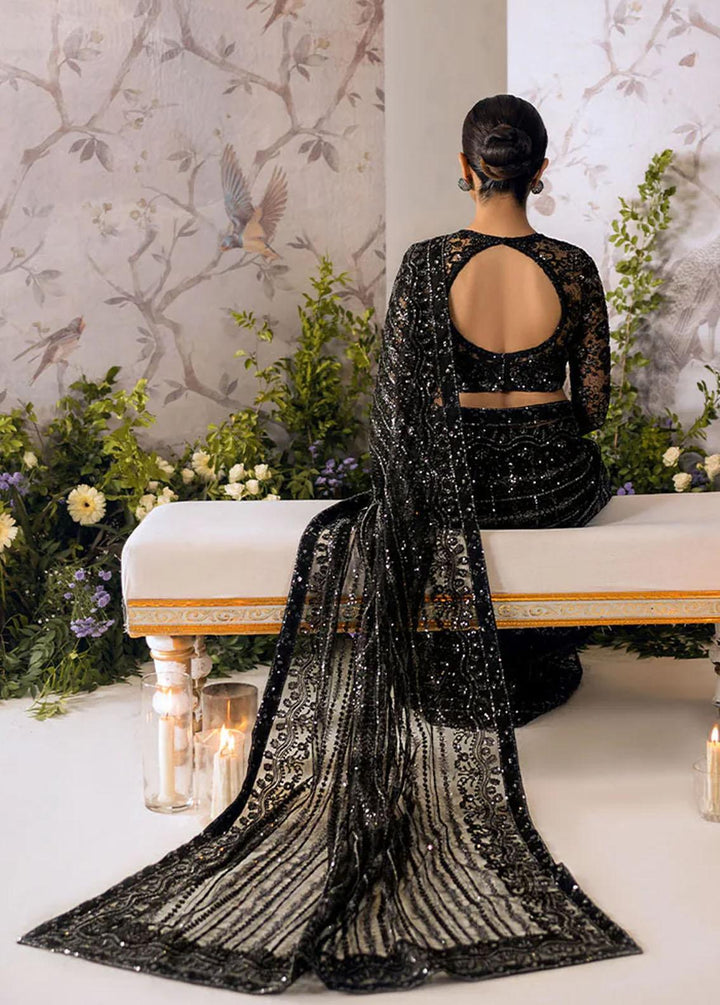 AIK Atelier Embroidered   Unstitched Saree AIK23TS Look-05 - Luxury Collection