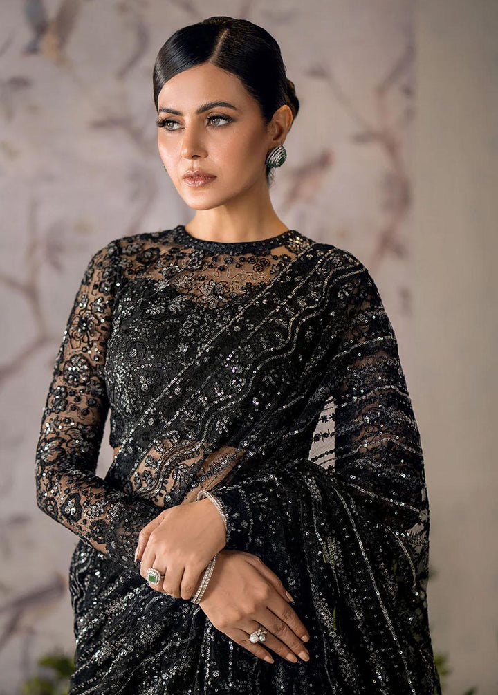 AIK Atelier Embroidered   Unstitched Saree AIK23TS Look-05 - Luxury Collection