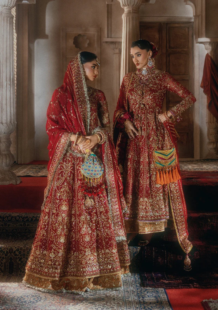 Aik Atelier Unstitched Embroidered Chiffon 3 Piece Suit AIK26UAAW B2604 - Wedding Collection