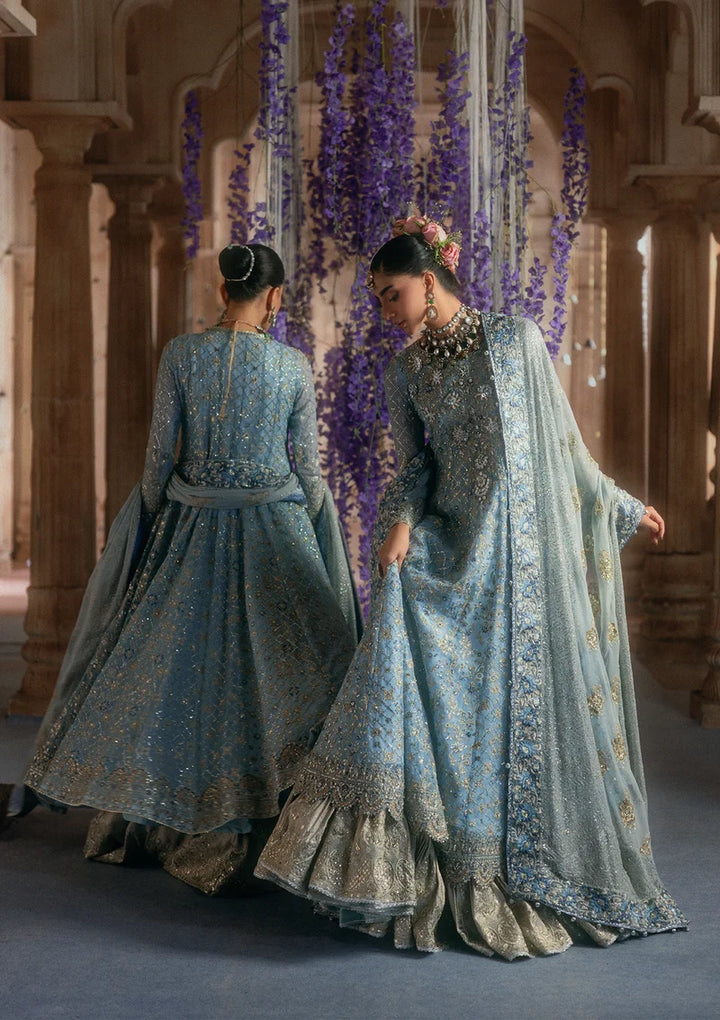 Aik Atelier Unstitched Embroidered Chiffon 3 Piece Suit AIK26UAAW B2608 - Wedding Collection