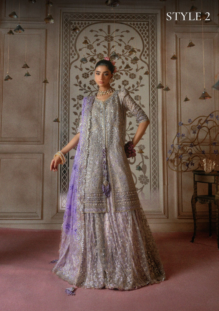 Aik Atelier Unstitched Embroidered Khaadi Net 3 Piece Suit AIK26UAAW B2609 - Wedding Collection