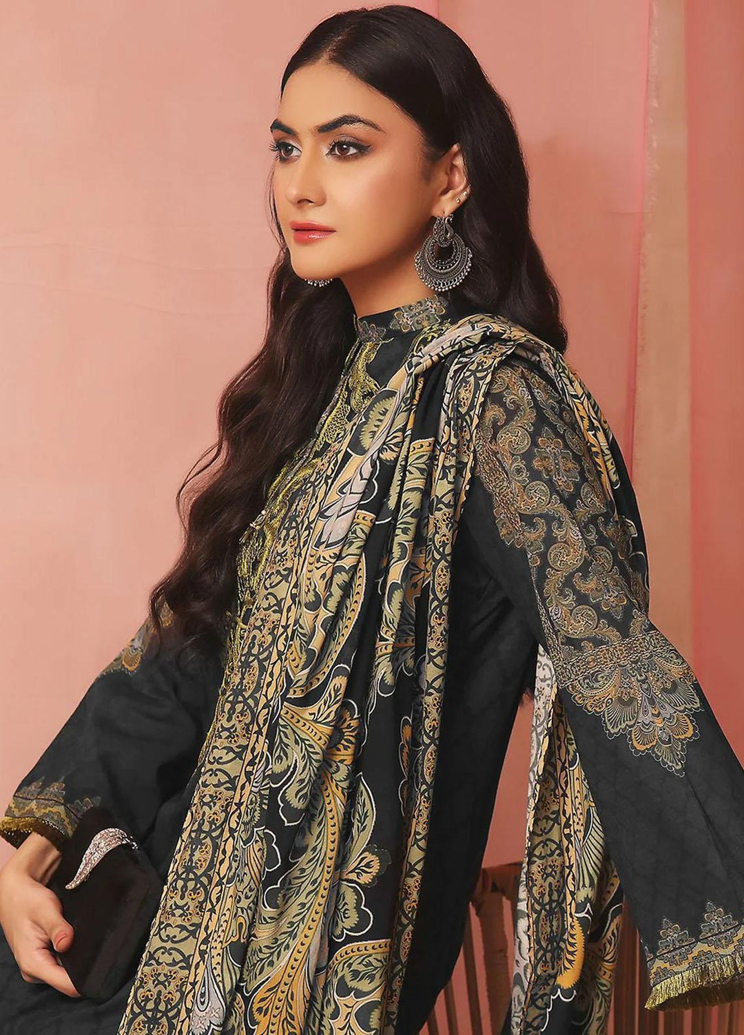 Ainy By Khas Embroidered Lawn Suits Unstitched 3 Piece KHS23AN3 KL-1973 - Summer Collection