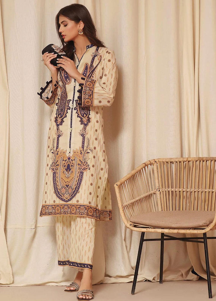 Ainy By Khas Printed Lawn Suits Unstitched 2 Piece KHS23AN RKT-1993 - Summer Collection
