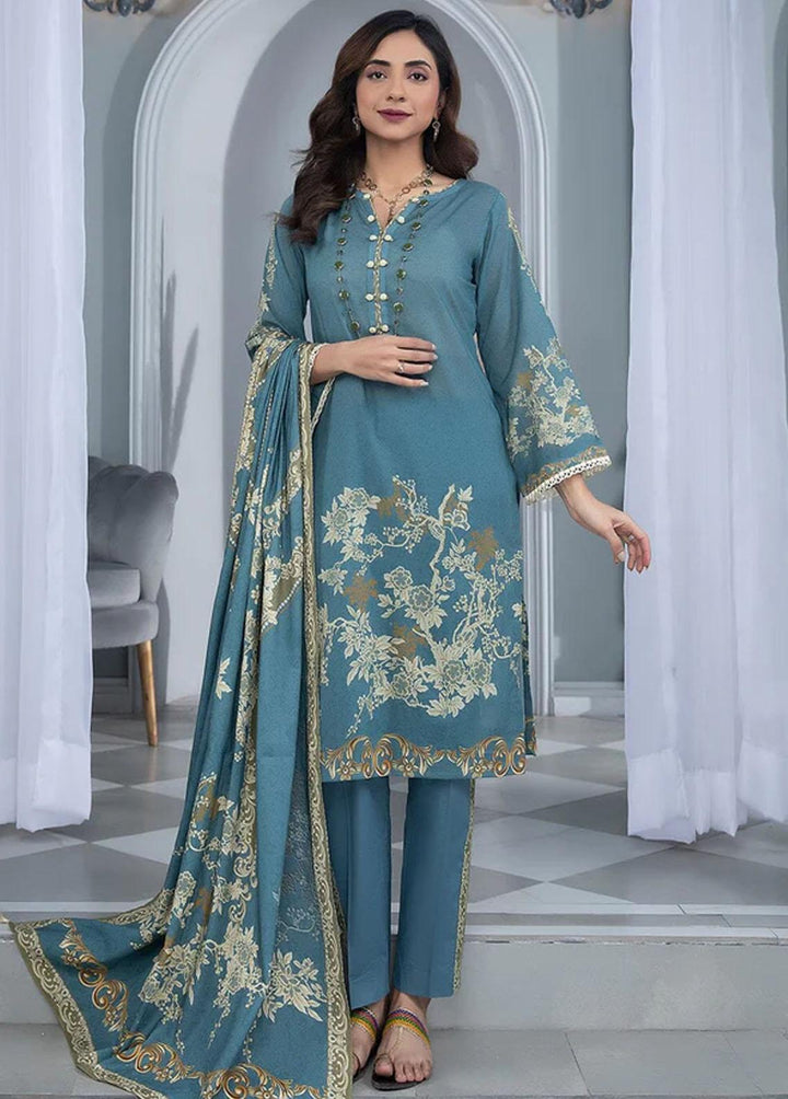 Aizal By Khas Printed Lawn Suits Unstitched 3 Piece KHS23AL KLA-1662 - Summer Collection