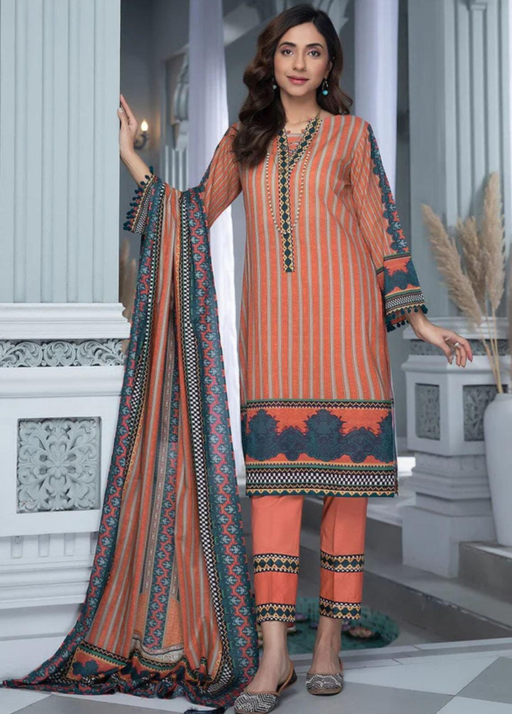 Aizal By Khas Printed Lawn Suits Unstitched 3 Piece KHS23AL KLA-1669 - Summer Collection
