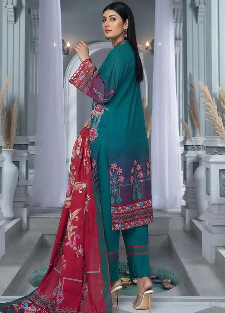 Aizal By Khas Printed Lawn Suits Unstitched 3 Piece KHS23AL KLA-1671 - Summer Collection
