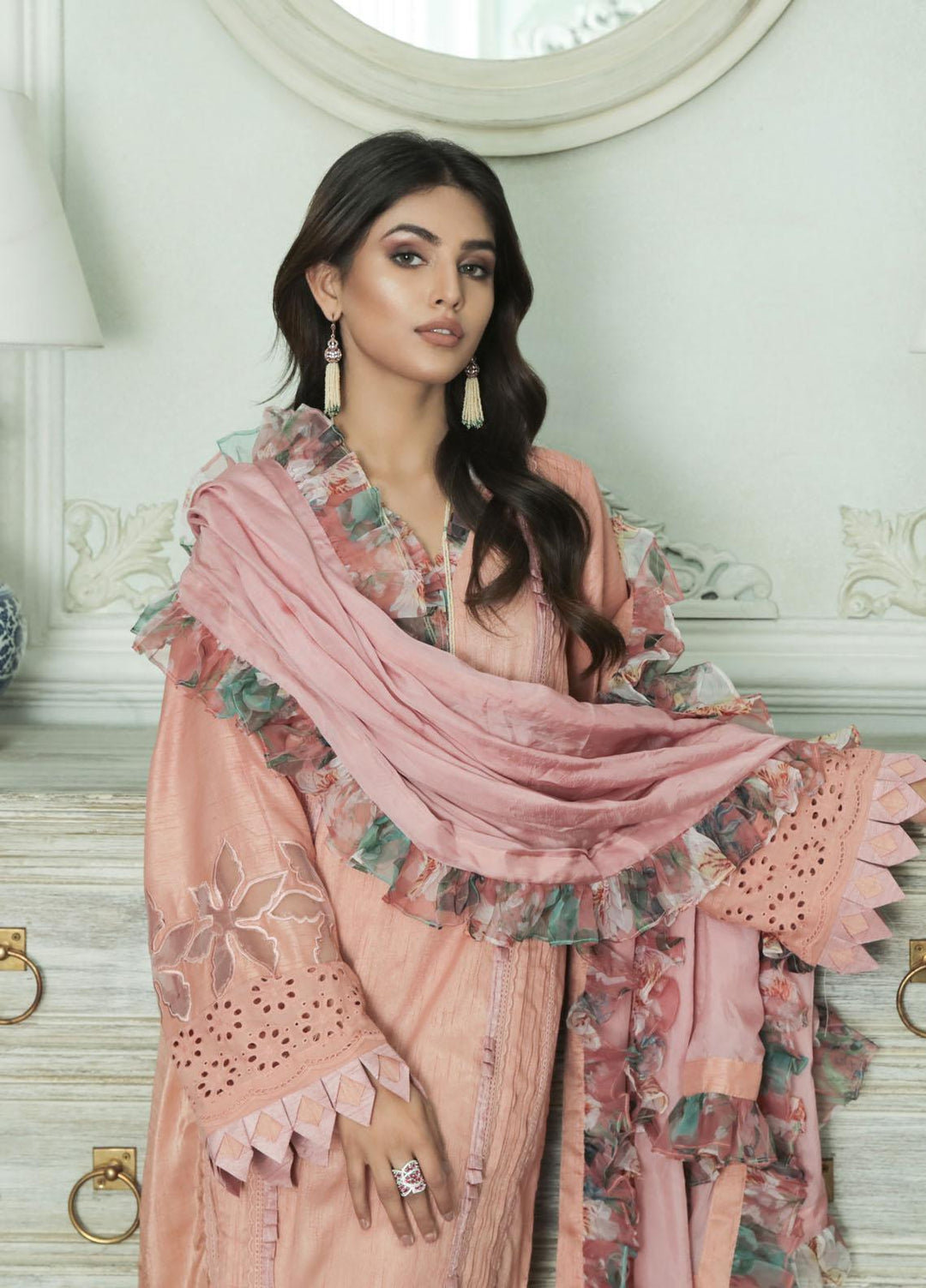AJR Couture - Abbas Jamil Rajpoot Luxury Pret   3 Piece Suit ZAINA LXP-09