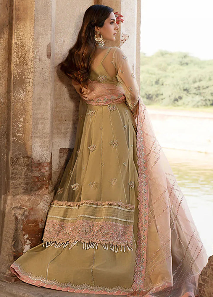 AJR Couture Embroidered Net Suit Unstitched 3 Piece AJR24LF AFF-06 Zyva - Luxury Collection