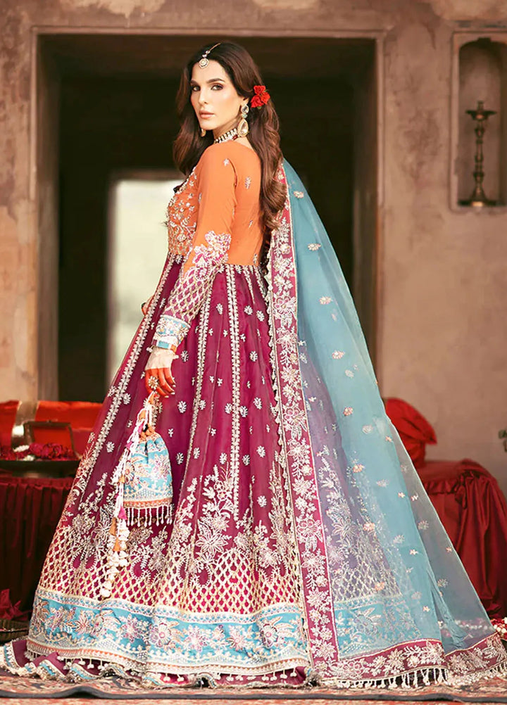 AJR Couture Embroidered Raw Silk Suit Unstitched 3 Piece AJR24LF AFF-04 Regalia - Luxury Collection