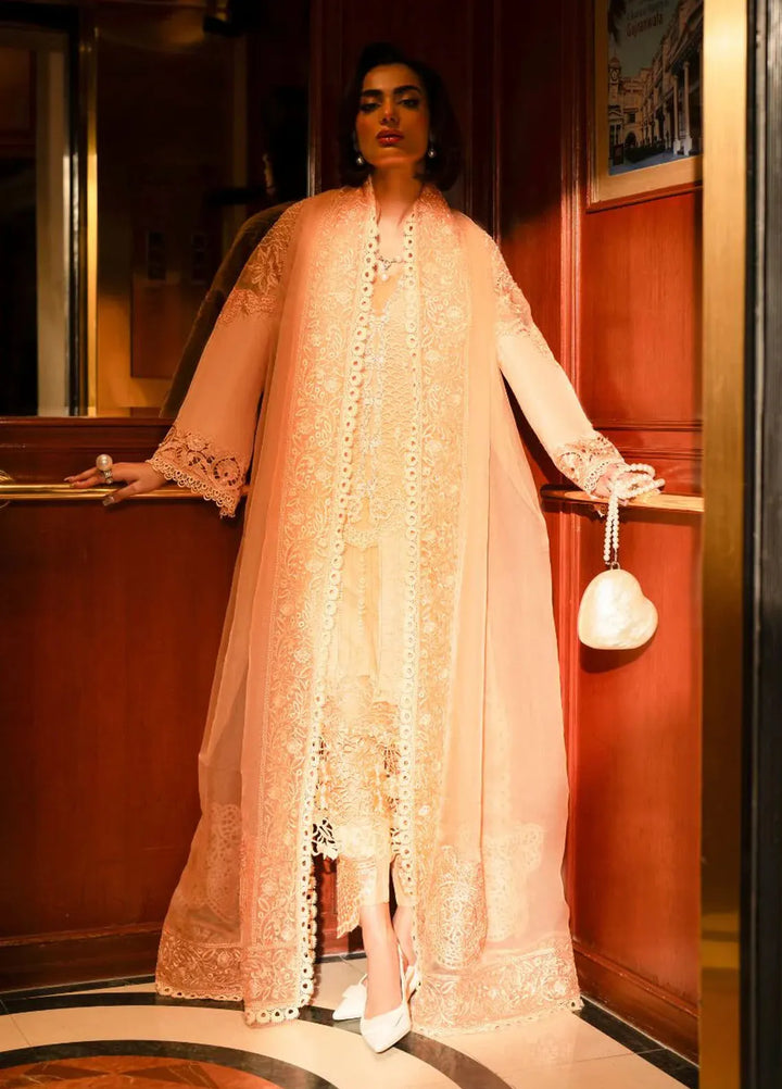 AJR Couture Pret Embroidered 3 Piece Suit Elle