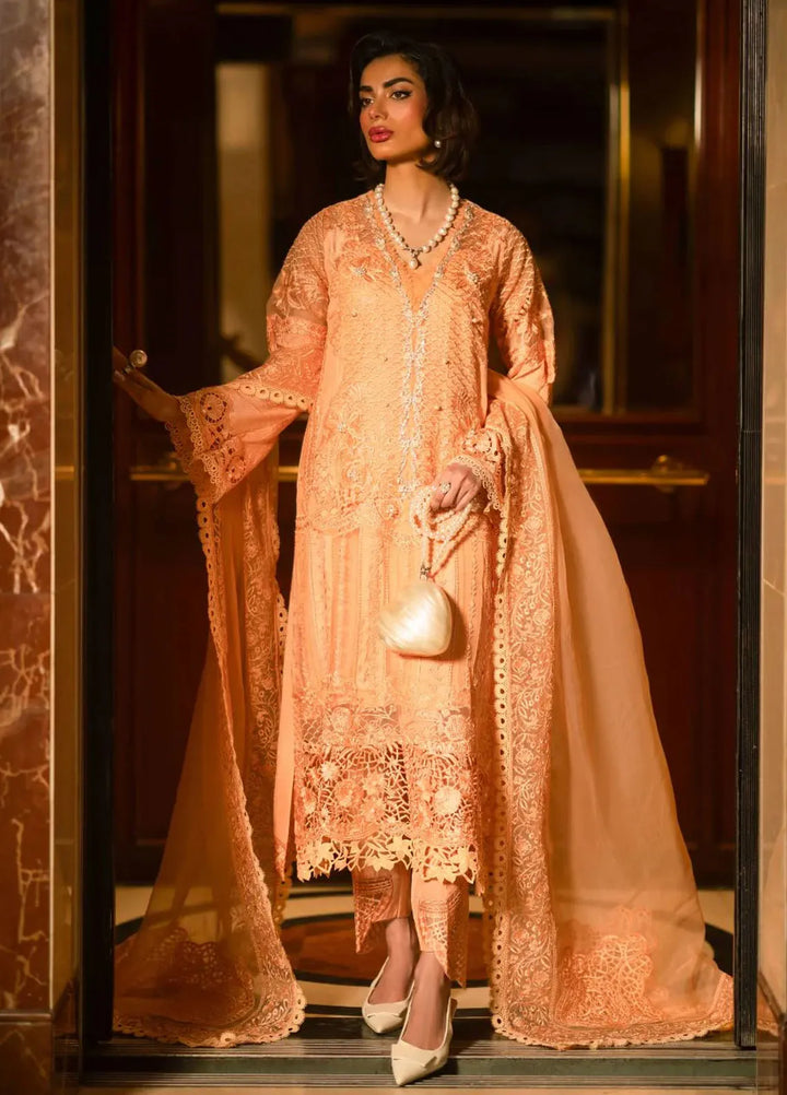 AJR Couture Pret Embroidered 3 Piece Suit Elle