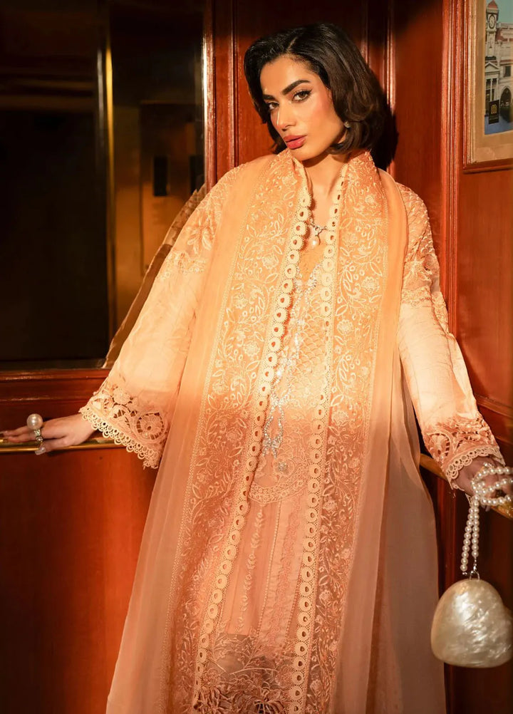 AJR Couture Pret Embroidered 3 Piece Suit Elle