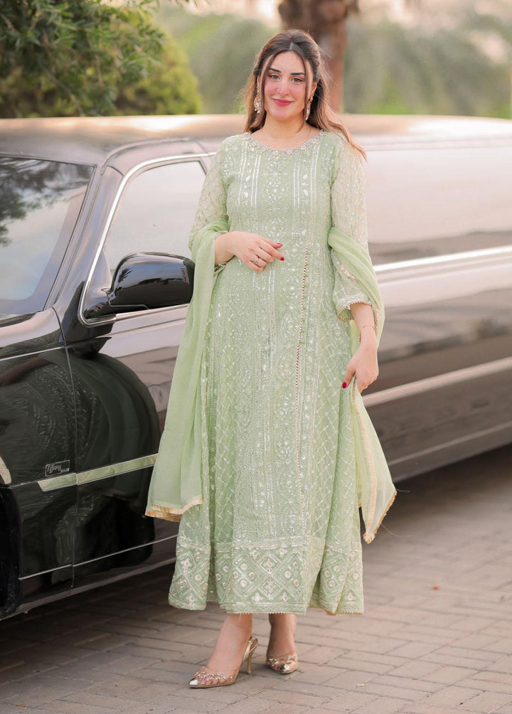 Al Harir Apparel Pret Eastern Chiffon 4 Piece Suit Gulzar Angoori